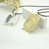 Metal Anime attack on the wings of freedom titanium necklace Shingeki no Kyojin cosplay necklace shell necklace necklace survey