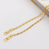 Metal Bags Chain Purse Buckles Women Shoulder Strap for Bags Replace Crossbody chain Bag Accessories 0.3cm wide