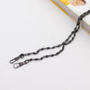 Metal Bags Chain Purse Buckles Women Shoulder Strap for Bags Replace Crossbody chain Bag Accessories 0.3cm wide