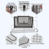 Metal Hollow Women's Evening Bag Shoulder Crossbody Bags Clutch Cage Handbag
