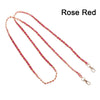 Metal PU Leather Strap for Handbag Adjustable Shoulder Bags Replaceable Chain Strap Decorative Bag Belt Messenger Bag Chain 1.2m