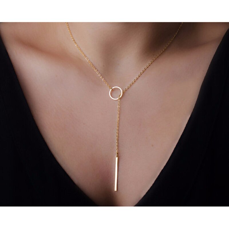 Metal  Short Necklace Neck Chain Jewelry Vintage Ancient Pendant Statement Long Chain Choker Chain Ift 180111 - 7