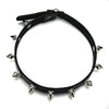 Metal Spike Choker PU Leather Collar Necklace Punk Necklace Statement Jewelry for women  Neck Accessories X627
