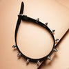 Metal Spike Choker PU Leather Collar Necklace Punk Necklace Statement Jewelry for women  Neck Accessories X627