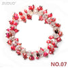 Meteor Colorful Pearl Bracelet for women Fashion Crystal Bracelets with ston Exclusive Designed Vibrant Jewellery