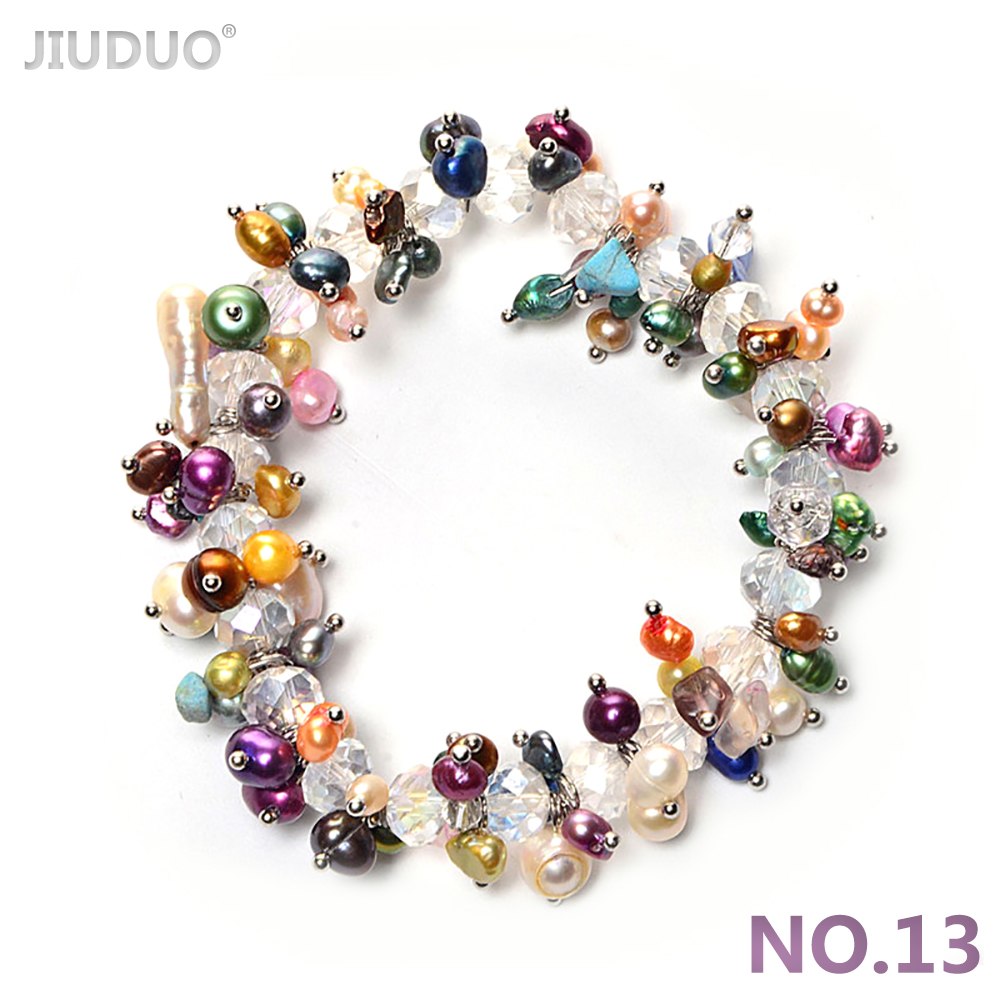 Meteor Colorful Pearl Bracelet for women Fashion Crystal Bracelets with ston Exclusive Designed Vibrant Jewellery