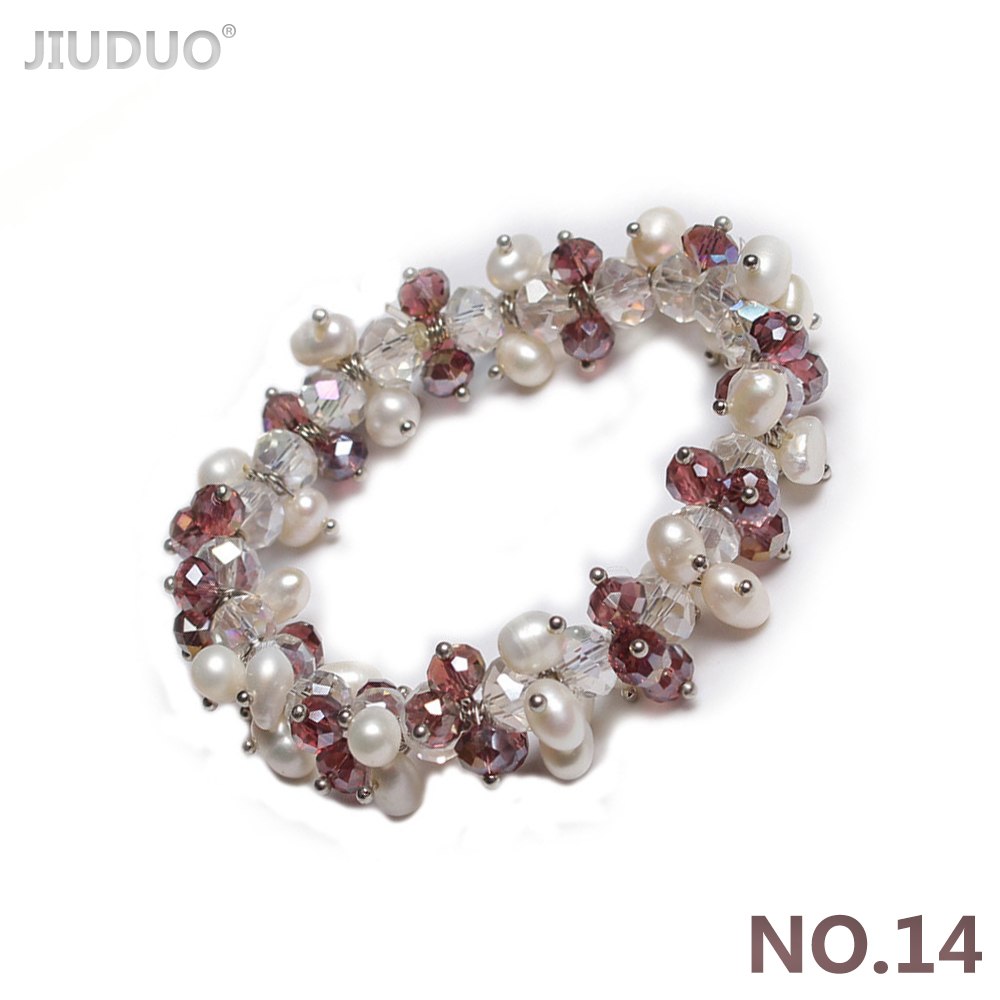 Meteor Colorful Pearl Bracelet for women Fashion Crystal Bracelets with ston Exclusive Designed Vibrant Jewellery