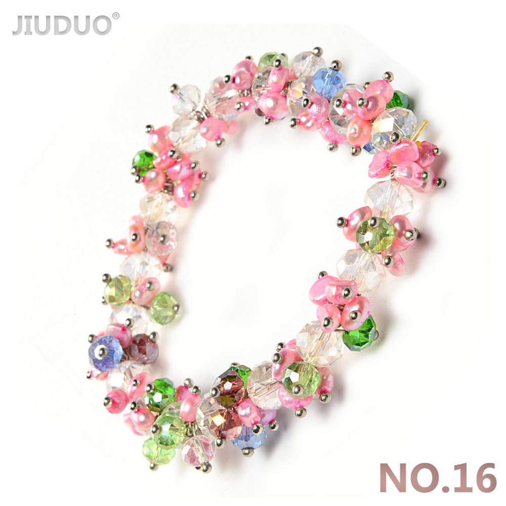 Meteor Colorful Pearl Bracelet for women Fashion Crystal Bracelets with ston Exclusive Designed Vibrant Jewellery
