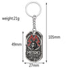 Metro Exodus 2033 Necklace Pendant Dog Tag Pendant Beads Chain Metal Men Goth Charm Necklaces Jewelry Gifts