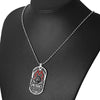 Metro Exodus 2033 Necklace Pendant Dog Tag Pendant Beads Chain Metal Men Goth Charm Necklaces Jewelry Gifts