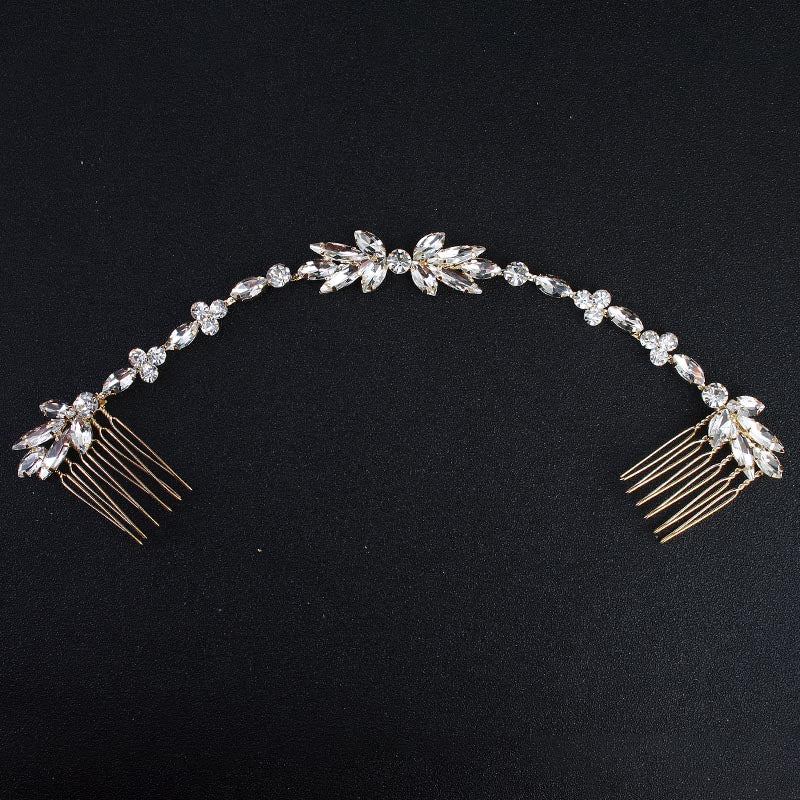 Miallo 2020 Classic Wedding Long Hair Combs Austrian Crystal Bendable Bride Hair Jewelry Accessories Women Hairpins Hairpieces