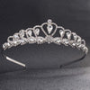 Miallo European Classic Princess Tiaras and Crowns Austrian Crystal Headpieces Wedding Hair Jewelry for Bride Hairstyle