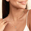 MinaMaMa Simple Y Shape Design Stainless Steel Thin Chain Crystal Pendant Necklace For Women Rhinestone Crystal Choker Jewelry