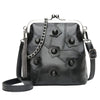 Mini Chain Sheepskin Rivet Tassel Crossbody Bag Casual Handbags Clutch Women Shoulder Bags