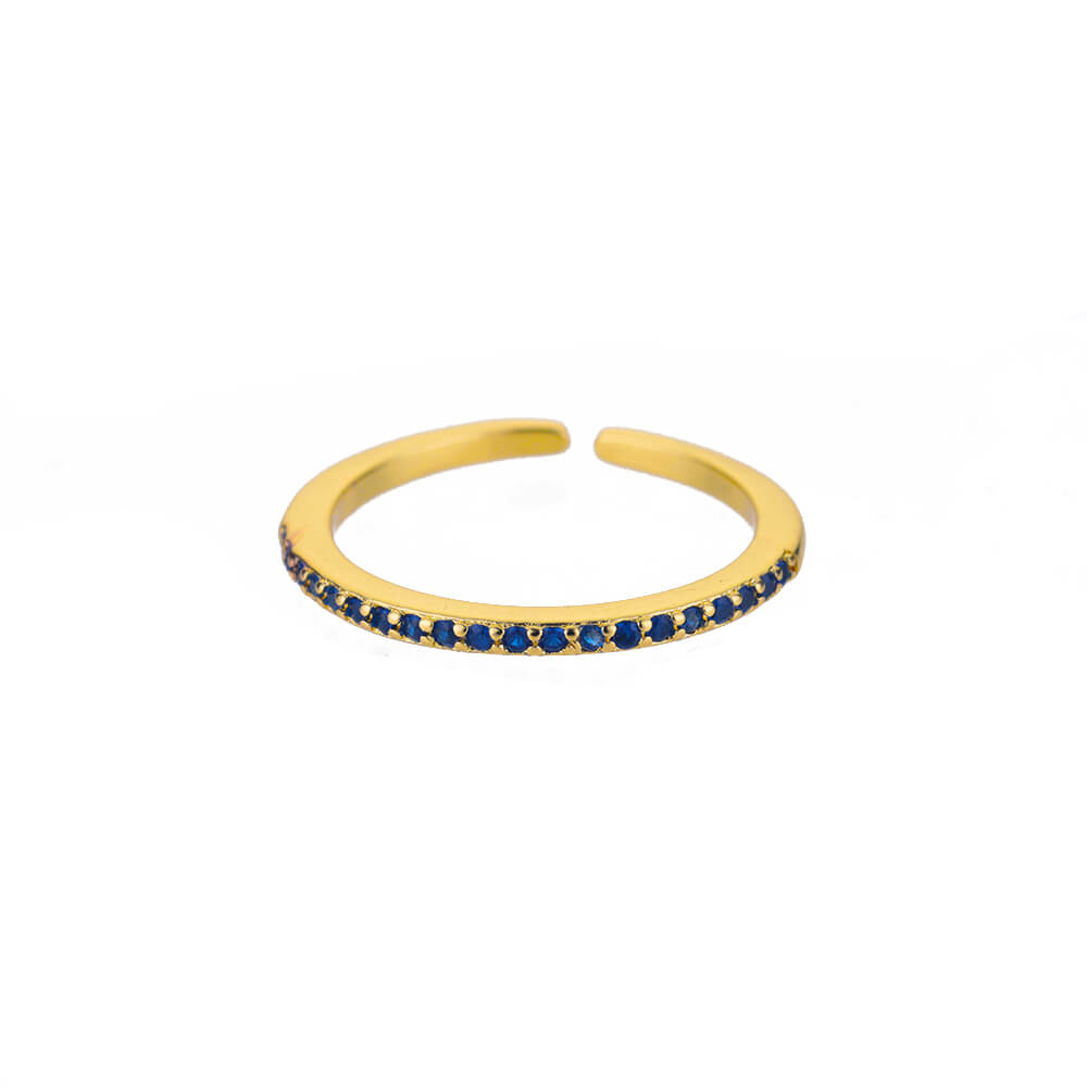 Mini Colorful Zircon Rings for Women Open Solid Band Stainless Steel Ring 2023 Trend  Engagement Wedding Jewelry anillos