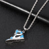 Mini Hip-hop Sneaker Pendant Necklace Cool Collar Male Street Style Rapper Cute Necklace Christmas Gift For Friend