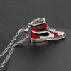 Mini Hip-hop Sneaker Pendant Necklace Cool Collar Male Street Style Rapper Cute Necklace Christmas Gift For Friend