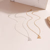 Minimalism Mini Origami Airplane Pendants Necklaces for Women Female Metal Gold Color Chains Necklaces Girls Collares Jewelry
