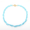 Minimalist Acrylic Link Chain Necklace Fresh Colorful Choker For Women Cute Necklace Jewelry Gift