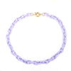 Minimalist Acrylic Link Chain Necklace Fresh Colorful Choker For Women Cute Necklace Jewelry Gift