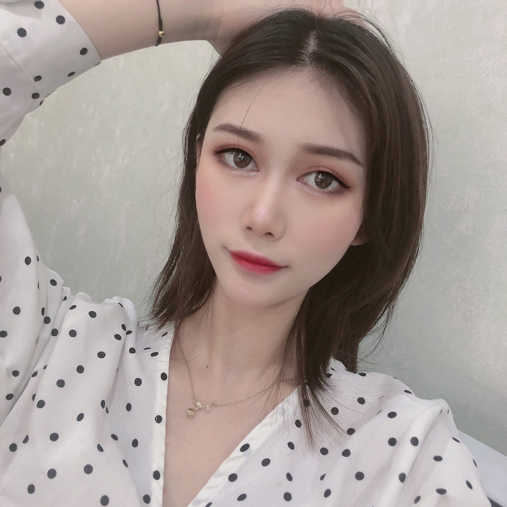 Minimalist Rose Floral Choker Zircon Necklace Rhinestone For Anniversary Valentine's Day Wedding Pendant Necklace 132