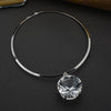 Fashion Women Collar Choker Necklace Statement Jewelry Alloy Torques Big Crystal Maxi Necklaces & Pendants