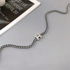 Miuoxion  Retro The Letter H Necklace Simple Personality Jewelry For Women Feature Nmour Charm Gift