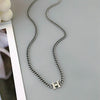 Miuoxion  Retro The Letter H Necklace Simple Personality Jewelry For Women Feature Nmour Charm Gift