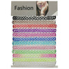 Mix 12 colors 12Pcs/Set 10mm Velvet Choker Necklaces For Women Girls Punk Gothic Pendant Necklace Cho collier ras du cou