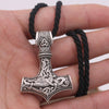Mjolnir Thor Hammer Pendant Talisman Amulet Jewelry Viking Necklace Men Accesorios Neckless Mujer