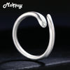 100% 925 Sterling Silver Adjustable Snake Rings For Women & Men Ethnic Gift Fine Jewelry MBRY050