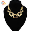Modern Vintage Necklace Popular in Europe and Luxurious Atmosphere Alloy Plating Clavicle Chain Necklace Jewelry