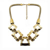 Modern Vintage Necklace Popular in Europe and Luxurious Atmosphere Alloy Plating Clavicle Chain Necklace Jewelry
