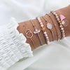 Modyle 3 pcs/set Bohemian Gold Silver Color Chain Bracelets for Women  Hip Hop Multilayer Charm Bracelets Bangles Jewelry
