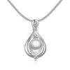 Imitation Pearl Necklaces Retro Hot Popular Vintage Pearl Collar Statement Necklace Long Jewelry For Women