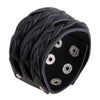 Modyle Vintage Punk Retro Multilayer Leather Bracelet Male  Braided Handmade Rope Wrap Bracelets & Bangles for Men