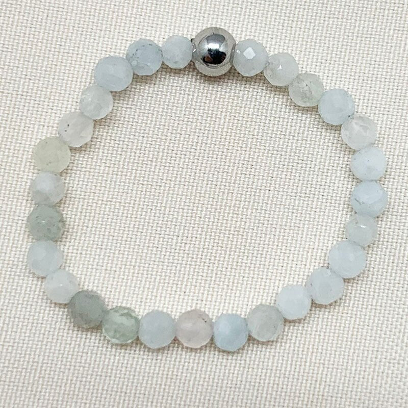 Momiji Bohemian Bead Rings Section Multi Color Natural Stone Jewelry Handmade Gifts Women Girls Wedding Rings Elastic Adjustable