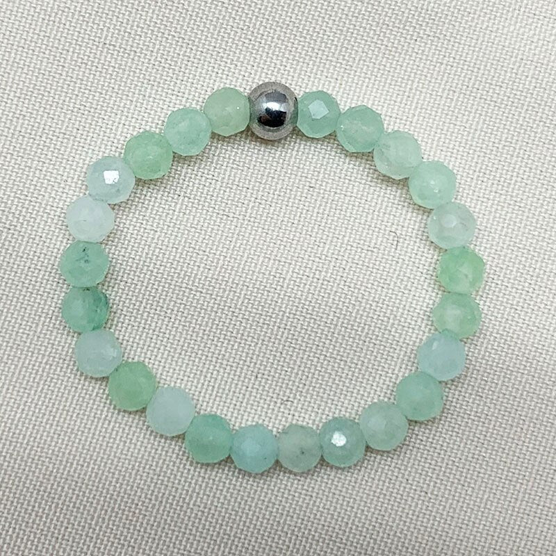 Momiji Bohemian Bead Rings Section Multi Color Natural Stone Jewelry Handmade Gifts Women Girls Wedding Rings Elastic Adjustable