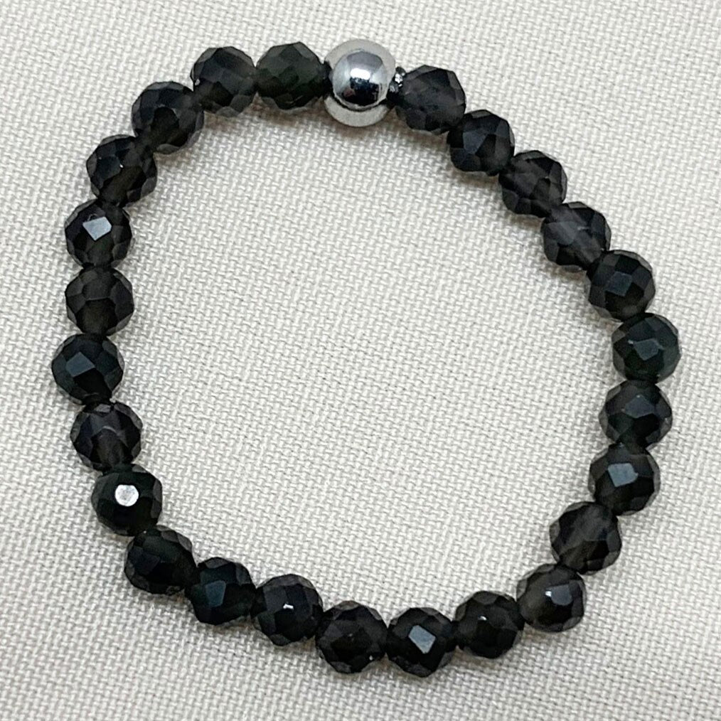 Momiji Bohemian Bead Rings Section Multi Color Natural Stone Jewelry Handmade Gifts Women Girls Wedding Rings Elastic Adjustable