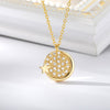 Moon Star Necklace Women Stainless Steel Cubic Zirconia Star Pendant Necklaces For Women Goth Crystal Aesthetic Jewelry collier