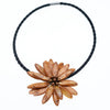 Most Popluar Brown Shell Flower Choker Necklace Girls Women Jewelry