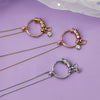 Mother's Day Gift Women Jewelry MOM Necklace Personalized Custom Names Beads With Birthstone Circle leaf Heart Pendants
