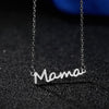 Mother&#39;s Day Mama Letter Pendant Necklace For Women 3 Colors Mom Nameplate Clavicle Chain Choker Personality Jewelry Gifts