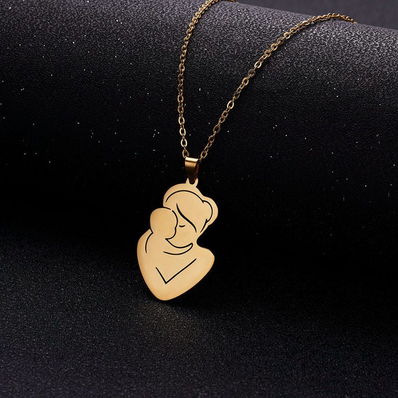 Mother&#39;s Day Mama Letter Pendant Necklace For Women 3 Colors Mom Nameplate Clavicle Chain Choker Personality Jewelry Gifts