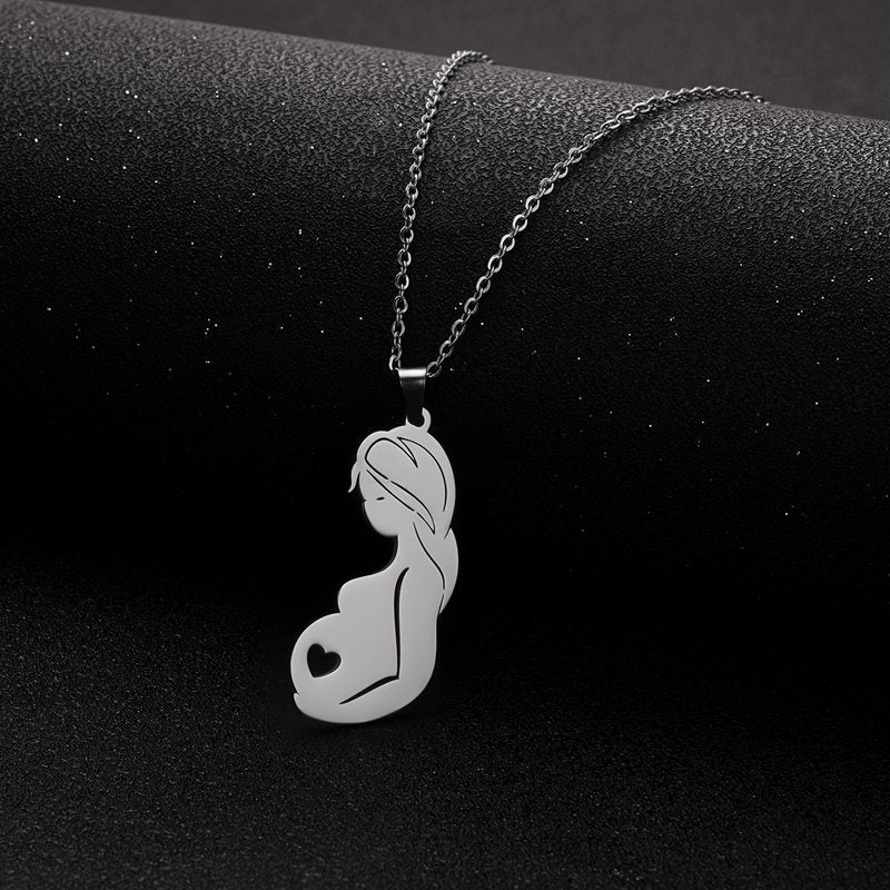 Mother&#39;s Day Mama Letter Pendant Necklace For Women 3 Colors Mom Nameplate Clavicle Chain Choker Personality Jewelry Gifts