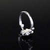 Movie surroundings Elena Crystal Cat's Eye Stone Inlaid Ring Women's Ring Metal Ring Accessories Party Jewelry Size 6-12
