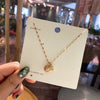 Ms Rose Gold Money Bag Necklace Exquisite Neck Decoration Lady Stainless Steel Jewelry Cute Cool Charm Girl 2021 Pendant