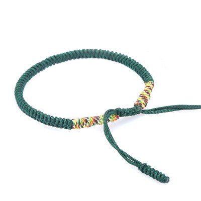 Multicolor Braided Rope Bracelet For Lovers Handmade King Kong Knot Lucky Red Charm Bracelet Hand Accessories