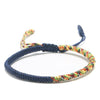 Multicolor Braided Rope Bracelet For Lovers Handmade King Kong Knot Lucky Red Charm Bracelet Hand Accessories
