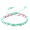 Multicolor Braided Rope Bracelet For Lovers Handmade King Kong Knot Lucky Red Charm Bracelet Hand Accessories